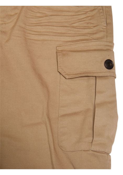 Pantalone bambino beige in cotone DSQUARED2 | DQ2597/DELBEIGE