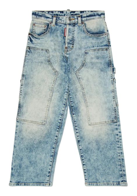 Jeans unisex in cotone denim DSQUARED2 | DQ2636/DELDENIM
