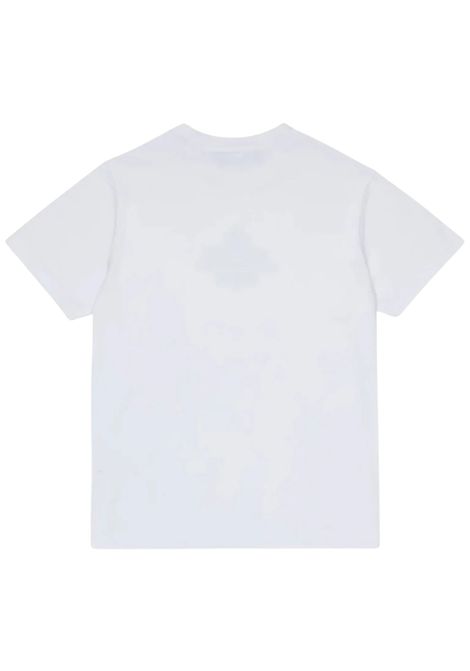 T-shirt bambino bianca in cotone DSQUARED2 | DQ2743/MABIANCO