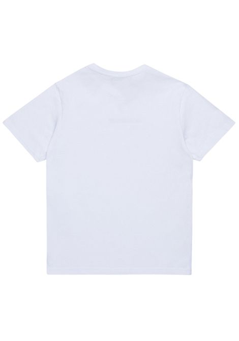 T-shirt bambino bianca in cotone DSQUARED2 | DQ2770/MABIANCO
