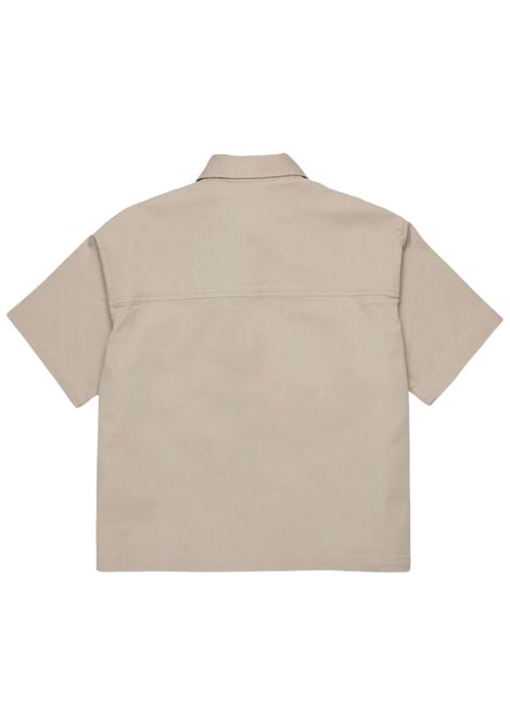 Camicia bambino sabbia in cotone DSQUARED2 | DQ2775/MASABBIA