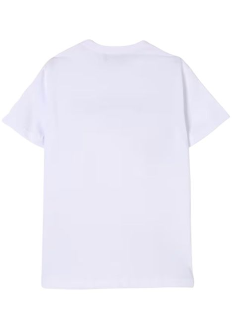 T-shirt neonato bianca in cotone DSQUARED2 | DQ2859/MABIANCO