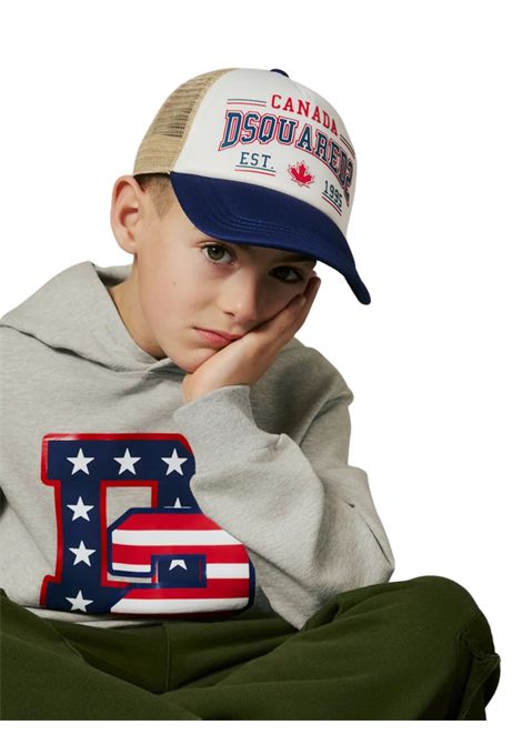 Cappello unisex in multicolor DSQUARED2 | DQ2922/DELMULTICOLOR