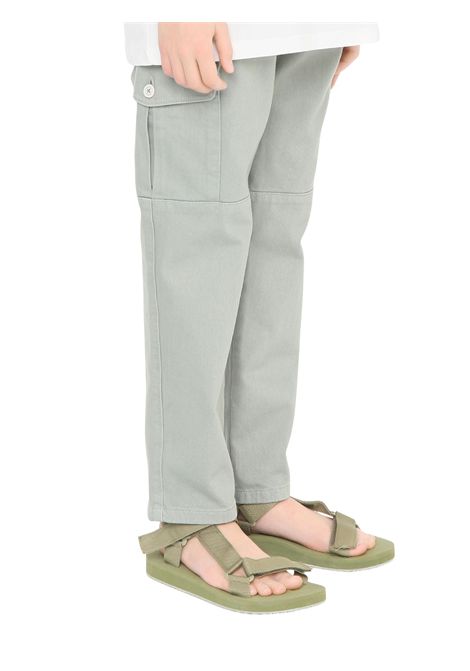 Children's grey cotton trousers Eleventy Milano | ES6P50/SUGRIGIO