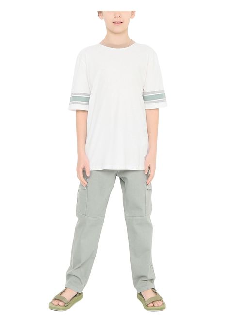 Children's grey cotton trousers Eleventy Milano | ES6P50/SUGRIGIO