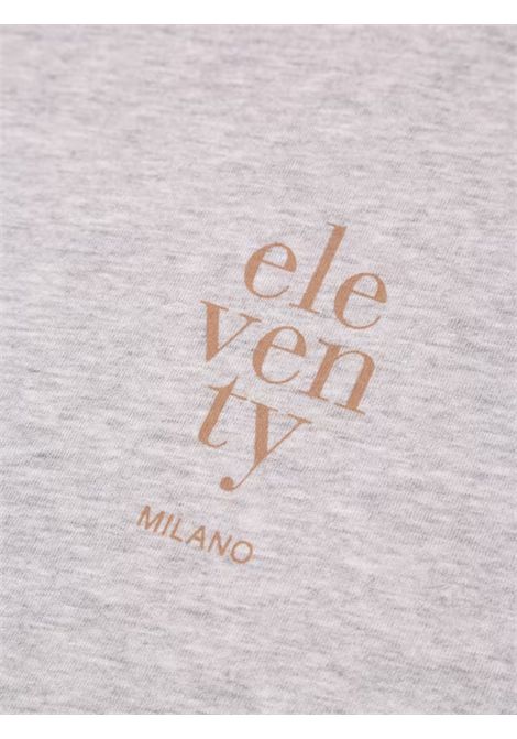 Children's grey cotton T-shirt Eleventy Milano | ET8P41/SUGRIGIO