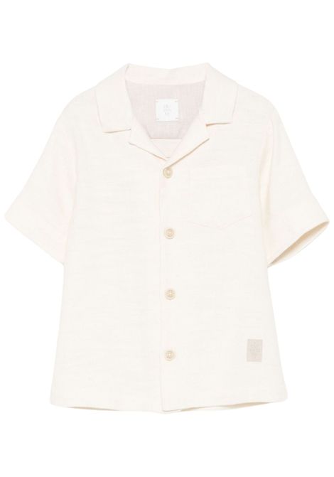 Camicia bambino in cotone e lino Eleventy Milano | EW5P51I/MAPANNA