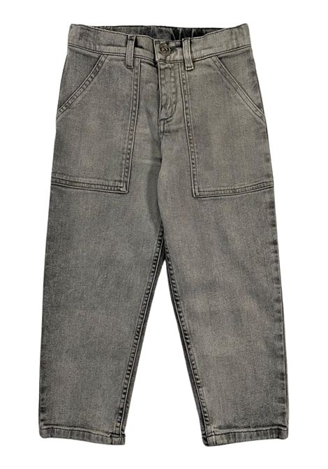 Jeans bambino grigio in cotone Eleventy Milano | EW6Q00Z2912/MAGRIGIO