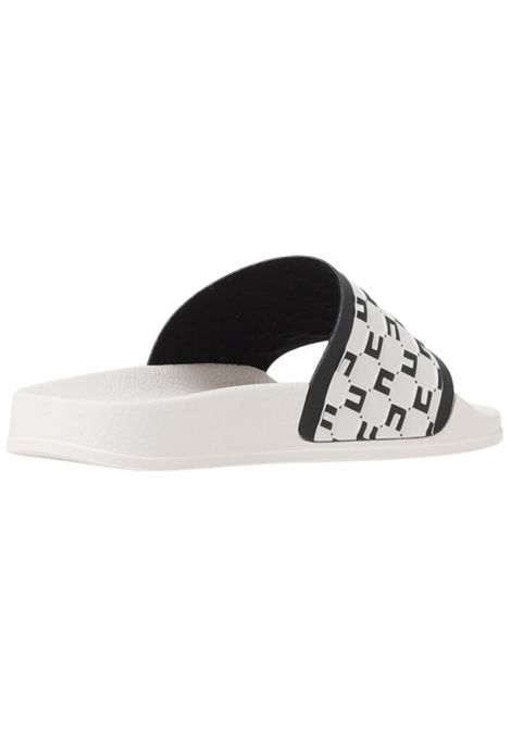 Ciabatte bambina bianche in pvc ElISABETTA FRANCHI | E0313/PIABIANCO