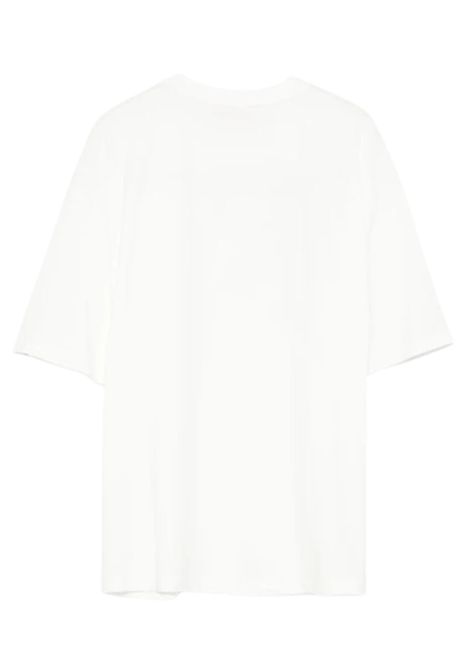 T-shirt bambina panna in cotone ElISABETTA FRANCHI | EFTS2170/SUPANNA