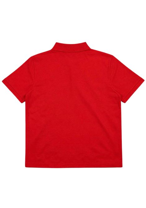 Polo bambino rossa in cotone EMPORIO ARMANI | 7B000022ROSSO
