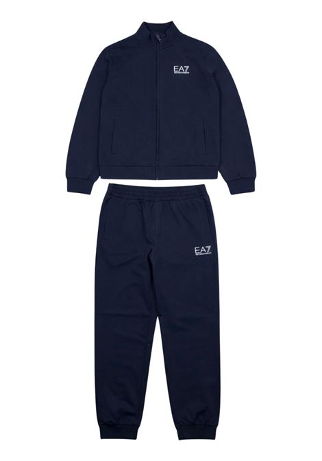 Completo bambino blu in cotone EMPORIO ARMANI | 7B000030BLU