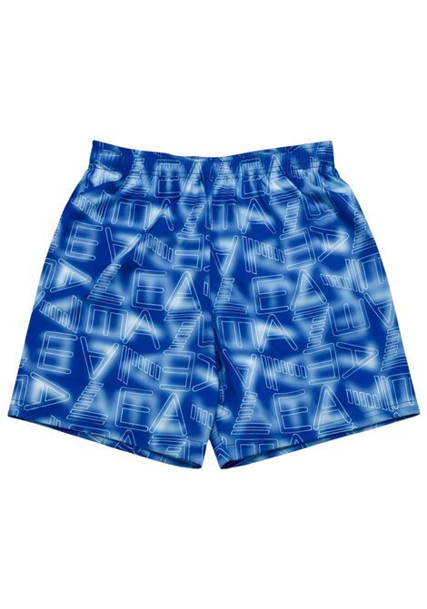 Costume da bagno bambino azzurro EMPORIO ARMANI | 7B00003166AZZURR