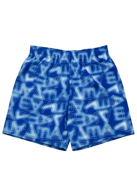 Costume da bagno bambino azzurro EMPORIO ARMANI | 7B00003166AZZURR