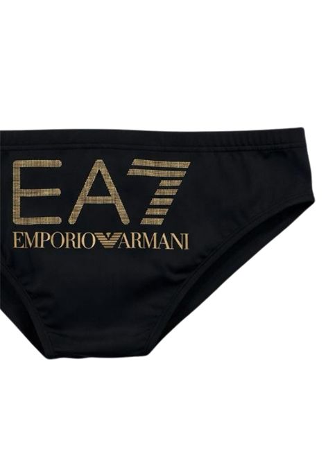 Costume da bagno bambino nero EMPORIO ARMANI | 7B0000322NERO