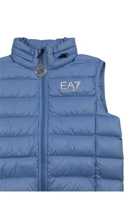 Smanicato bambino azzurro imbottito EMPORIO ARMANI | 7B000034AZZURRO