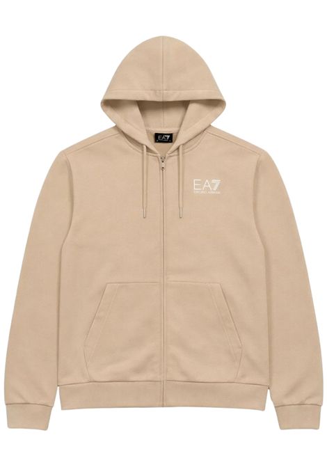 Felpa bambino sabbia in cotone EMPORIO ARMANI | 7B000064SABBIA