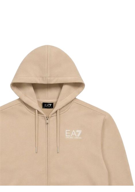 Felpa bambino sabbia in cotone EMPORIO ARMANI | 7B000064SABBIA