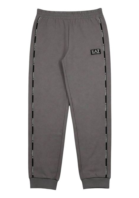 Pantalone bambino grigio in cotone EMPORIO ARMANI | 7B000255GRIGIO