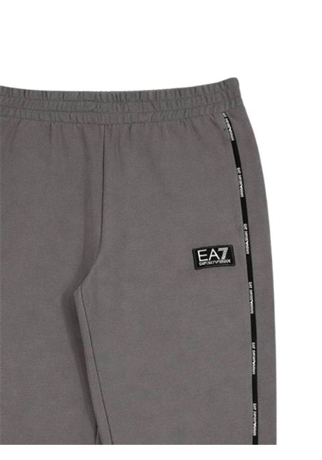 Pantalone bambino grigio in cotone EMPORIO ARMANI | 7B000255GRIGIO