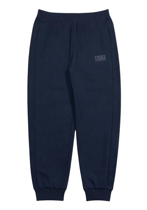Pantalone bambino blu in cotone EMPORIO ARMANI | 7B000260BLU
