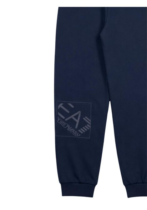 Pantalone bambino blu in cotone EMPORIO ARMANI | 7B000260BLU