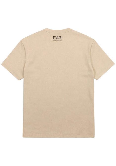 T-shirt bambino sabbia in cotone EMPORIO ARMANI | 7B000262SABBIA