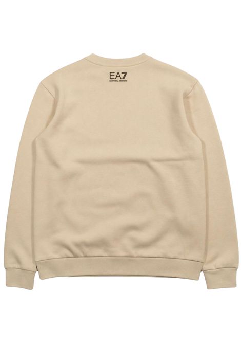 Felpa bambino sabbia in cotone EMPORIO ARMANI | 7B000263SABBIA