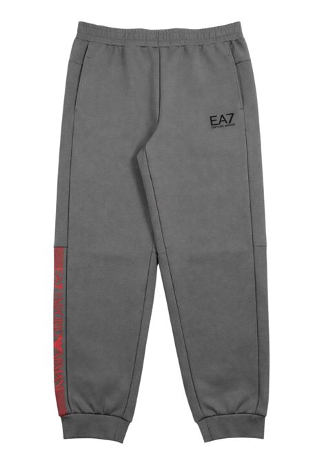 Pantalone bambino grigio in cotone EMPORIO ARMANI | 7B000265GRIGIO