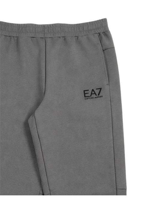 Pantalone bambino grigio in cotone EMPORIO ARMANI | 7B000265GRIGIO