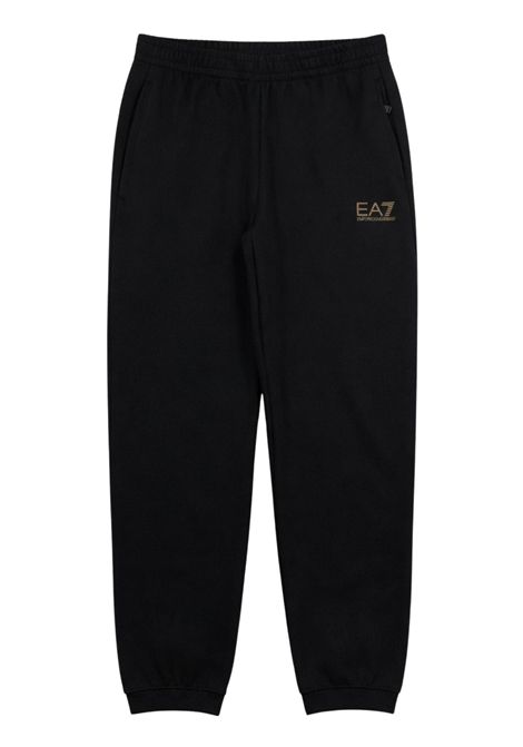 Pantalone bambino nero in cotone EMPORIO ARMANI | 7B000270NERO