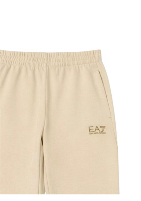 Children's sand cotton trousers EMPORIO ARMANI | 7B000270SABBIA