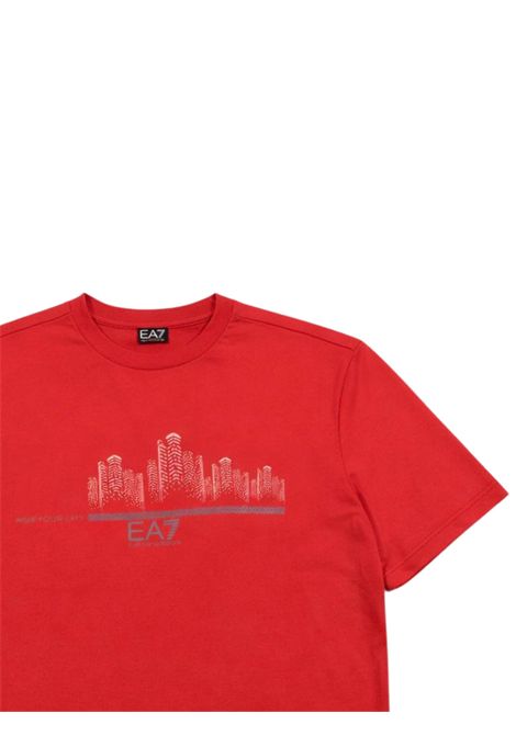 T-shirt bambino rossa EMPORIO ARMANI | 7B000274ROSSO