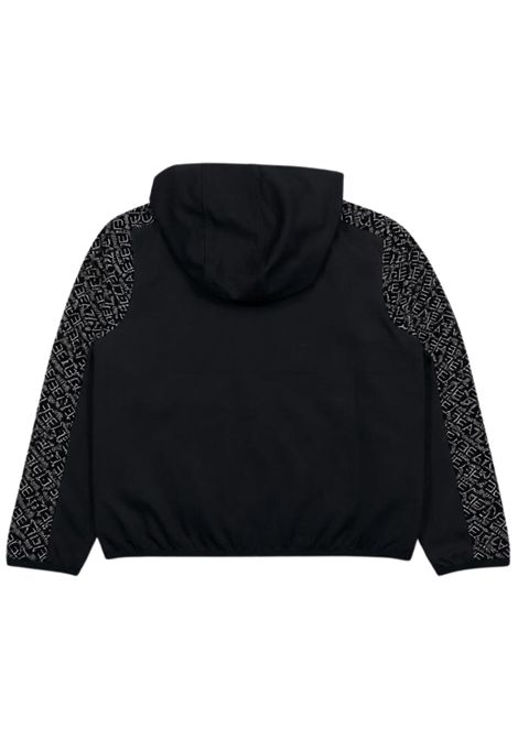 Felpa bambino nera in cotone EMPORIO ARMANI | 7B000280NERO