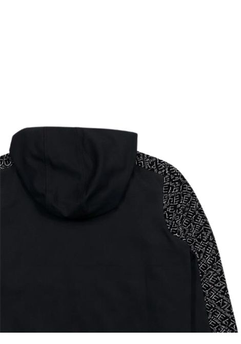 Felpa bambino nera in cotone EMPORIO ARMANI | 7B000280NERO