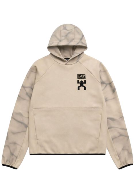 Felpa bambino sabbia in cotone EMPORIO ARMANI | 7B000284SABBIA