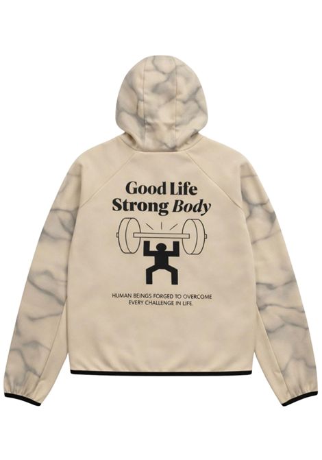 Felpa bambino sabbia in cotone EMPORIO ARMANI | 7B000284SABBIA