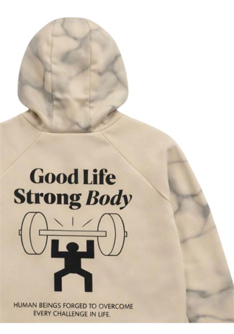 Felpa bambino sabbia in cotone EMPORIO ARMANI | 7B000284SABBIA