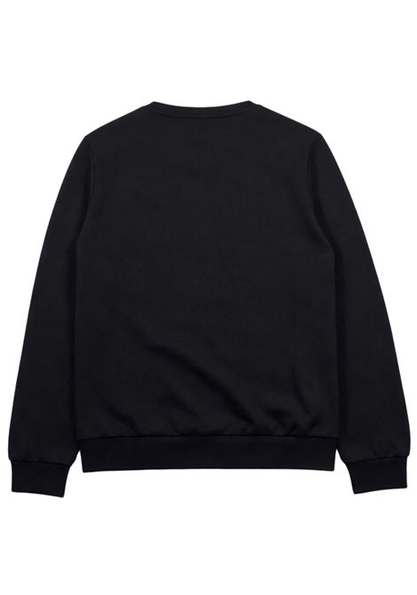 Felpa bambino nera in cotone EMPORIO ARMANI | 7B000296NERO