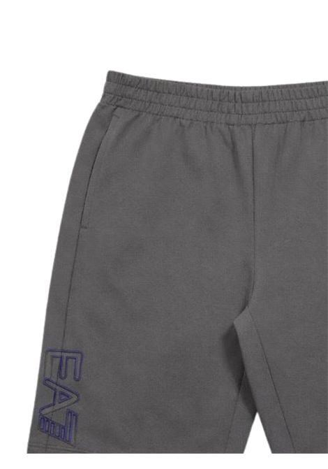 Bermuda bambino grigio in cotone EMPORIO ARMANI | 7B000299GRIGIO