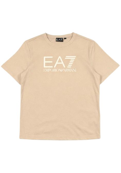 Completo bambino sabbia/nero in cotone EMPORIO ARMANI | 7B000302SABBIA/NERO