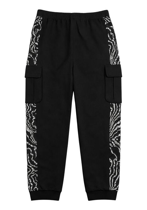 Pantalone bambino nero in cotone EMPORIO ARMANI | 7B000306NERO
