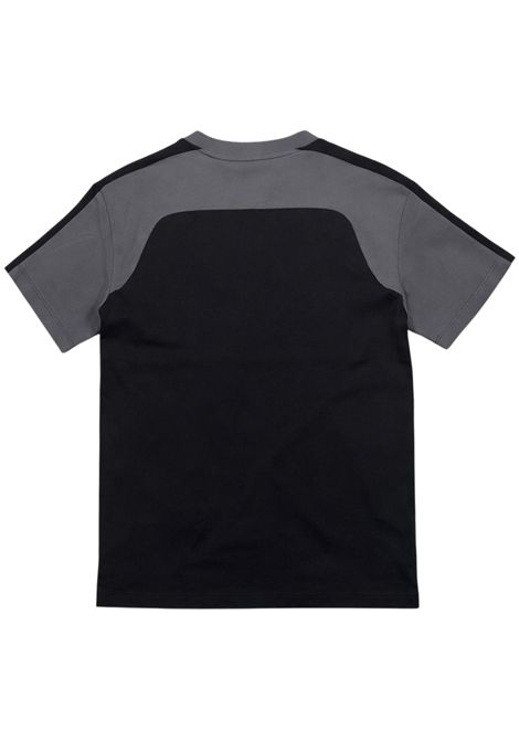 T-shirt bambino nera in cotone EMPORIO ARMANI | 7B0003077NERO