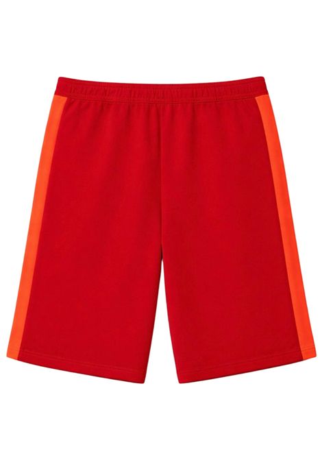 Bermuda bambino rosso in cotone EMPORIO ARMANI | 7B000310ROSSO