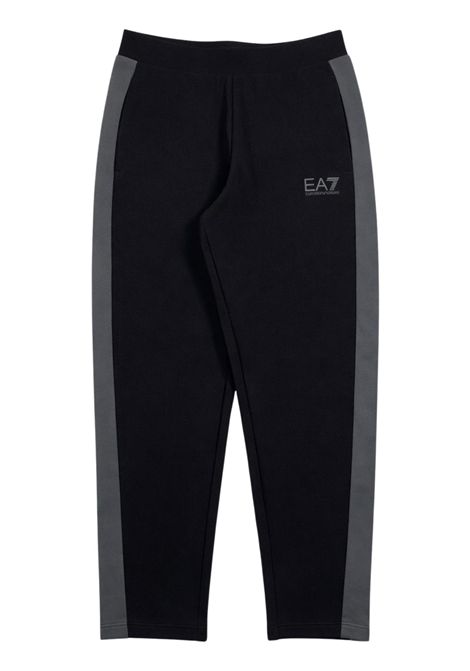 Black cotton trousers for children EMPORIO ARMANI | 7B000311NERO