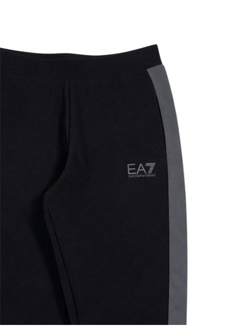 Black cotton trousers for children EMPORIO ARMANI | 7B000311NERO
