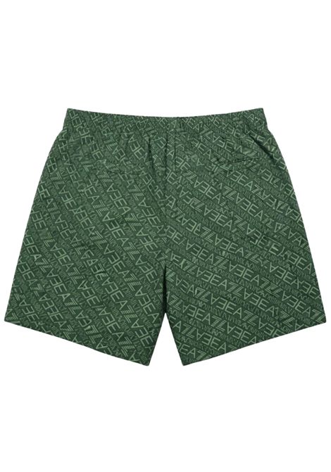 Costume da bagno bambino verde EMPORIO ARMANI | 7B000316VERDE