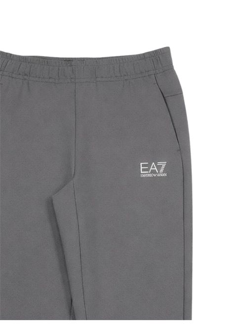 Pantalone bambino grigio in cotone EMPORIO ARMANI | 7B000327GRIGIO