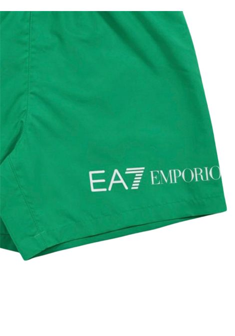 Costume da bagno bambino verde EMPORIO ARMANI | 7B000341VERDE