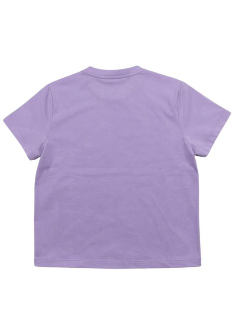 T-shirt bambina lilla in cotone EMPORIO ARMANI | 7G000137LILLA